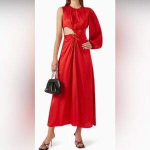 Farm Rio One-sleeve Dress in Rayon-blend